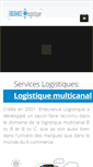 Mobile Screenshot of endurancelogistique.fr